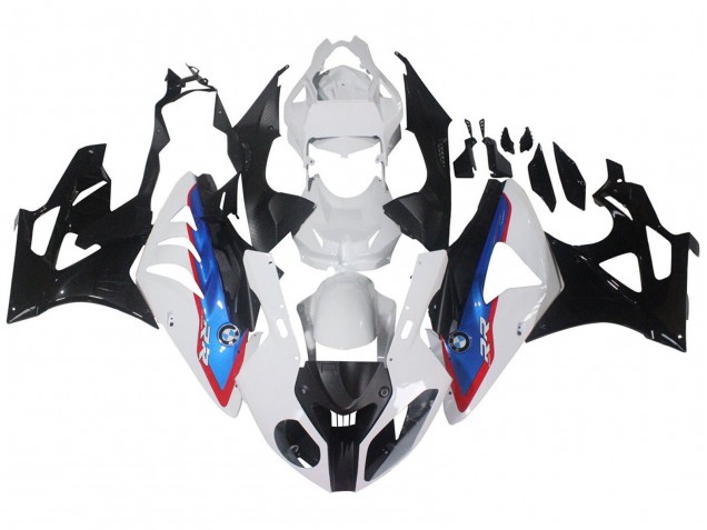 Beste BMW S1000RR Motorrad Verkleidung 2009-2014 - Weiss Rot Blau Glanzendes Schwarz HP Becker Carbon