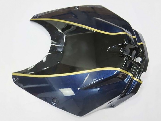 Beste BMW S1000RR Motorrad Verkleidung 2009-2014 - Silber Blau Glanzendes Schwarz