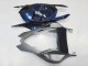 Beste BMW S1000RR Motorrad Verkleidung 2009-2014 - Silber Blau Glanzendes Schwarz