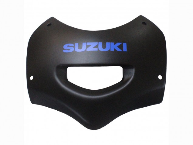 Beste Suzuki GSX600F/GSX750F Motorrad Verkleidung 2004-2006 - Matt Schwarz mit Blau Logo