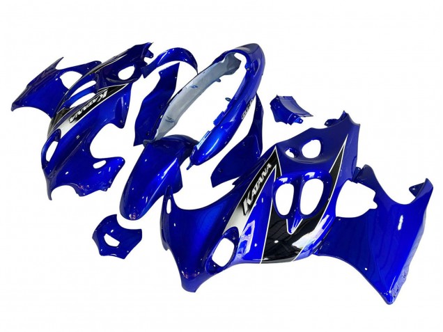 Beste Suzuki GSX600F/GSX750F Motorrad Verkleidung 2004-2006 - Blau Katana
