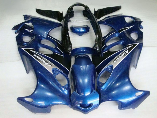 Beste Suzuki GSX600F/GSX750F Motorrad Verkleidung 2004-2006 - Glanzendes Blau Katana