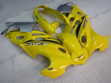 Beste Suzuki GSX600F/GSX750F Motorrad Verkleidung 2004-2006 - Gelb Katana