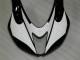 Beste Kawasaki ZX6R Motorrad Verkleidung 2007-2008 - Schwarz Weiss