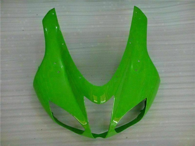 Beste Kawasaki ZX6R Motorrad Verkleidung 2007-2008 - Grun Weiss Ninja