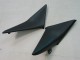 Beste Honda CBR600RR Motorrad Verkleidung 2003-2004 - Glanzendes Schwarz Rot Aufkleber