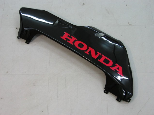 Beste Honda CBR600RR Motorrad Verkleidung 2003-2004 - Glanzendes Schwarz Rot Aufkleber