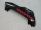 Beste Honda CBR600RR Motorrad Verkleidung 2003-2004 - Glanzendes Schwarz Rot Aufkleber