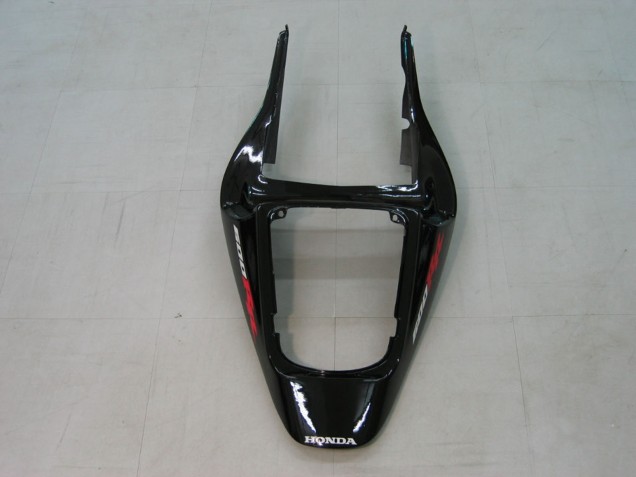 Beste Honda CBR600RR Motorrad Verkleidung 2003-2004 - Glanzendes Schwarz Rot Aufkleber