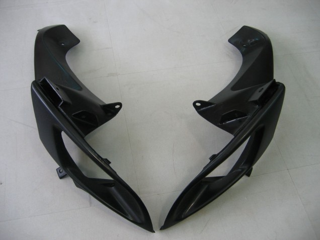 Beste Suzuki GSXR 600 / GSXR 750 Motorrad Verkleidung 2006-2007 - Weiss Rot Glanzendes Schwarz