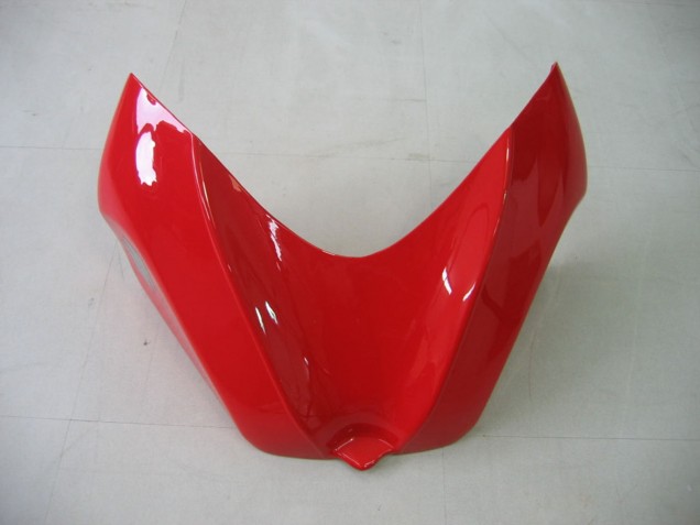 Beste Suzuki GSXR 600 / GSXR 750 Motorrad Verkleidung 2006-2007 - Weiss Rot Glanzendes Schwarz