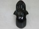 Beste Suzuki GSXR 600 / GSXR 750 Motorrad Verkleidung 2006-2007 - Weiss Rot Glanzendes Schwarz