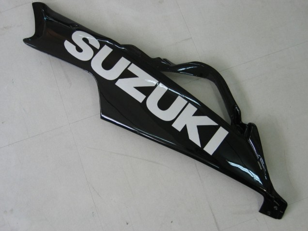 Beste Suzuki GSXR 600 / GSXR 750 Motorrad Verkleidung 2006-2007 - Weiss Rot Glanzendes Schwarz
