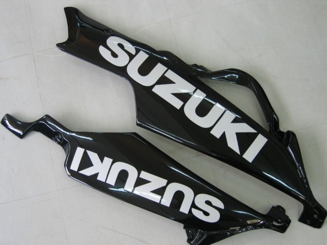 Beste Suzuki GSXR 600 / GSXR 750 Motorrad Verkleidung 2006-2007 - Weiss Rot Glanzendes Schwarz