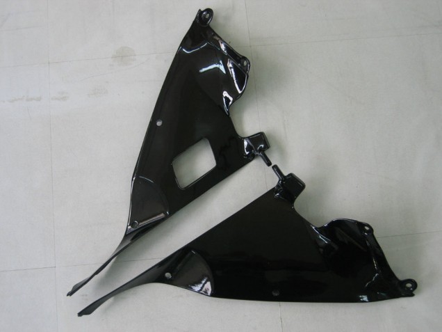 Beste Suzuki GSXR 600 / GSXR 750 Motorrad Verkleidung 2006-2007 - Weiss Rot Glanzendes Schwarz