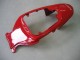 Beste Suzuki GSXR 600 / GSXR 750 Motorrad Verkleidung 2006-2007 - Weiss Rot Glanzendes Schwarz