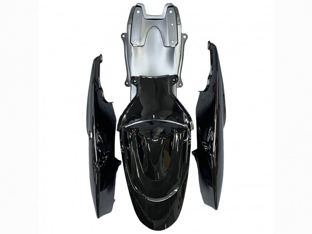 Beste Suzuki GSXR 600 / GSXR 750 Motorrad Verkleidung 2006-2007 - Glanzendes Schwarz Silber Rot