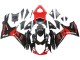 Beste Suzuki GSXR 600 / GSXR 750 Motorrad Verkleidung Kit 2011-2024 - Rot Glanzendes Schwarz