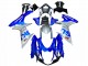 Beste Suzuki GSXR 600 / GSXR 750 Motorrad Verkleidung 2011-2024 - Blau Silber Ecstar
