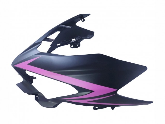 Beste Kawasaki Ninja 400 Motorrad Verkleidung 2018-2024 - Matt Schwarz Rosa