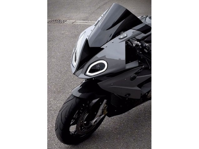Beste BMW S1000RR Motorrad Verkleidung 2015-2016 - Grau Carbonfaser
