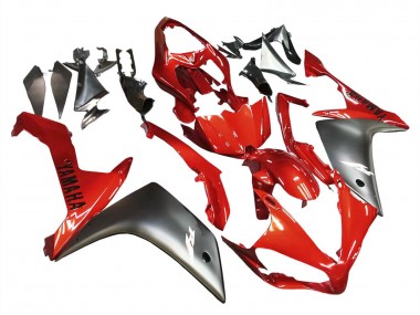 Beste Yamaha YZF 1000 R1 Motorrad Verkleidung 2007-2008 - Rot Matt Schwarz