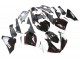 Beste Yamaha YZF 1000 R1 Motorrad Verkleidung 2012-2014 - Weiss Rot Glanzendes Schwarz