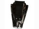 Beste Yamaha YZF R6 Motorrad Verkleidung 2003-2004 - Glanzendes Schwarz Weiss Aufkleber