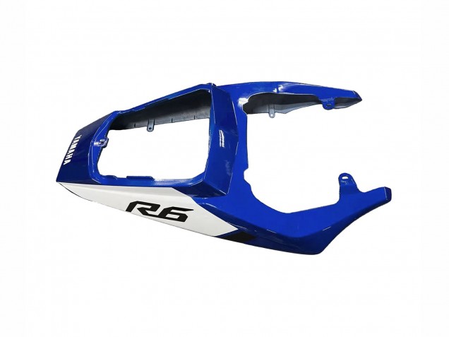 Beste Yamaha YZF R6 Motorrad Verkleidung 2003-2004 - Blau Weiss Glanzendes Schwarz Yamalube
