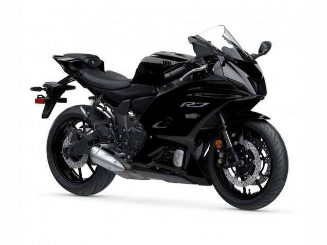 Beste Yamaha YZF R7 Motorrad Verkleidung 2021-2024 - Glanzendes Schwarz