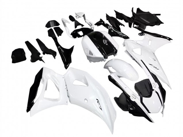 Beste Yamaha YZF R7 Motorrad Verkleidung 2021-2024 - Glanzendes Weiss