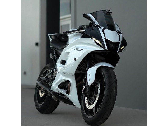 Beste Yamaha YZF R7 Motorrad Verkleidung 2021-2024 - Glanzendes Weiss