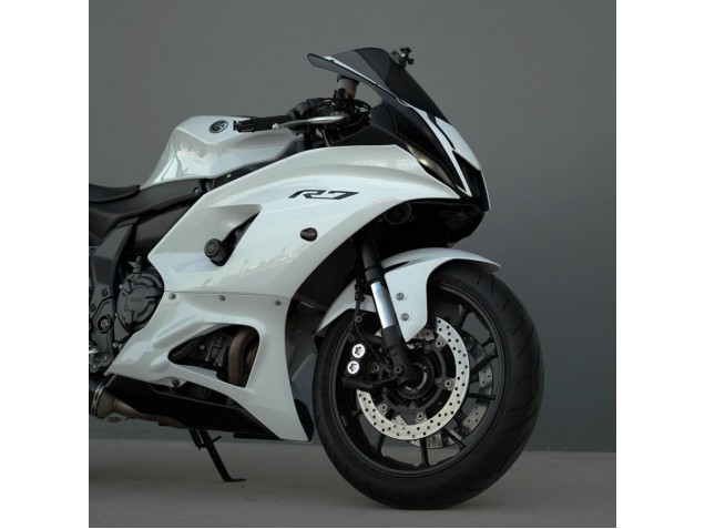 Beste Yamaha YZF R7 Motorrad Verkleidung 2021-2024 - Glanzendes Weiss