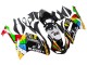 Beste Kawasaki ZX6R Motorrad Verkleidung 2007-2008 - Bunt Playboy 223