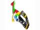 Beste Kawasaki ZX6R Motorrad Verkleidung 2007-2008 - Bunt Playboy 223