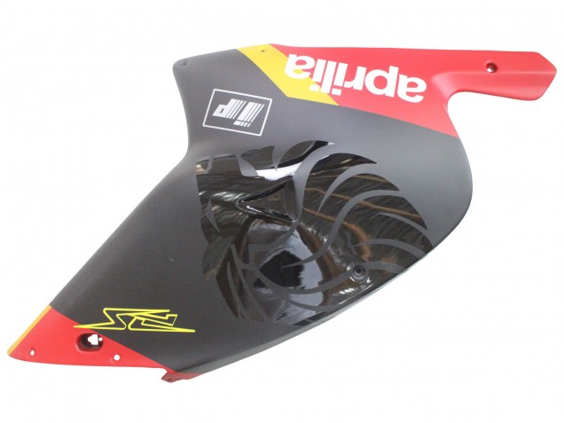 Beste Aprilia RS125 Motorrad Verkleidung 2000-2005 - Schwarz Rot Gelb