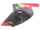 Beste Aprilia RS125 Motorrad Verkleidung 2000-2005 - Schwarz Rot Gelb