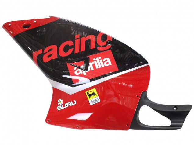 Beste Aprilia RS125 Motorrad Verkleidung 2000-2005 - Rot Schwarz Silber Rennen