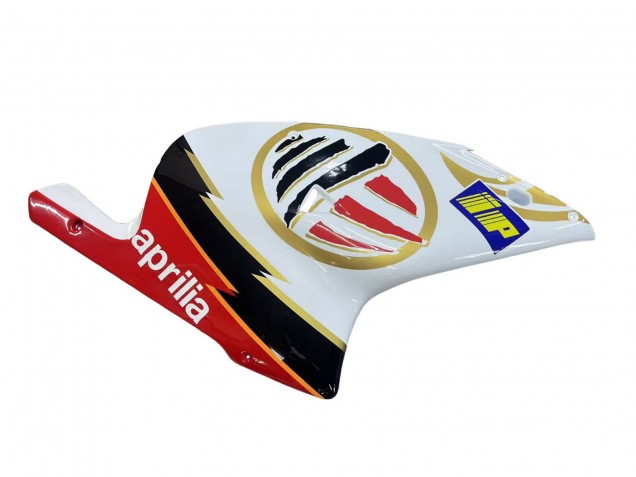 Beste Aprilia RS125 Motorrad Verkleidung 2000-2005 - Weiss Gelb Rot