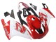 Beste Aprilia RS125 Motorrad Verkleidung 2000-2005 - Weiss Rot
