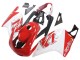 Beste Aprilia RS125 Motorrad Verkleidung 2000-2005 - Weiss Rot