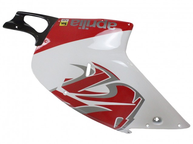 Beste Aprilia RS125 Motorrad Verkleidung 2000-2005 - Weiss Rot