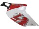 Beste Aprilia RS125 Motorrad Verkleidung 2000-2005 - Weiss Rot