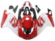 Beste Aprilia RS125 Motorrad Verkleidung 2000-2005 - Weiss Rot