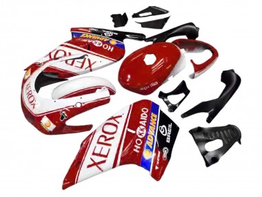 Beste Aprilia RS125 Motorrad Verkleidung 2000-2005 - Weiss Rot Gelb Blau Xerox