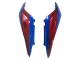 Beste Aprilia RS125 Motorrad Verkleidung 2006-2011 - Blau Rot