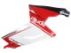 Beste Aprilia RS125 Motorrad Verkleidung 2006-2011 - Weiss Rot Schwarz