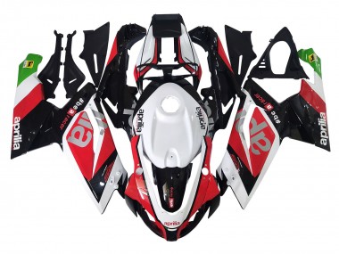 Beste Aprilia RS125 Motorrad Verkleidung 2006-2011 - Weiss Rot Schwarz Grun