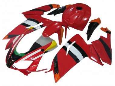 Beste Aprilia RS125 Motorrad Verkleidung 2006-2011 - Rot Weiss Schwarz Gelb Grun