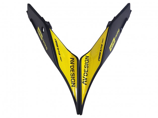 Beste Aprilia RS4 50 125 Motorrad Verkleidung 2012-2019 - Gelb Matt Schwarz